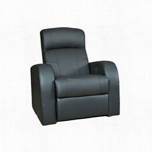 Coaster Furniture 600001 Cyrus Contemmporary Leather  Theater Seating