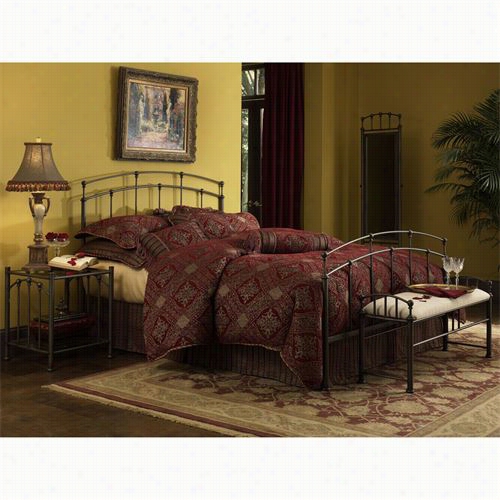 Fasshuon Bed Grouup B41756  Fento Nlack Walnut Ikng Bed