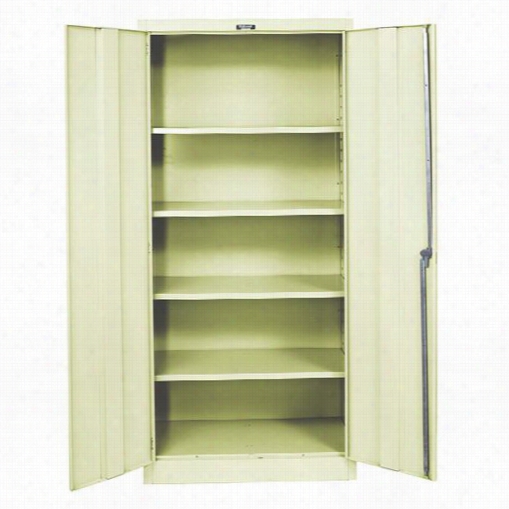 Haallowell 825s24 48""w X 24""d X 78""h 800 Series  Single Tier Double Solid Door 1-wide Knock-down  Stationary Storage Cabinet