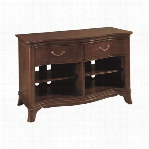 Hammary 091-s82 Cherry Grove Enteratinment Console In Mid Tone Brown