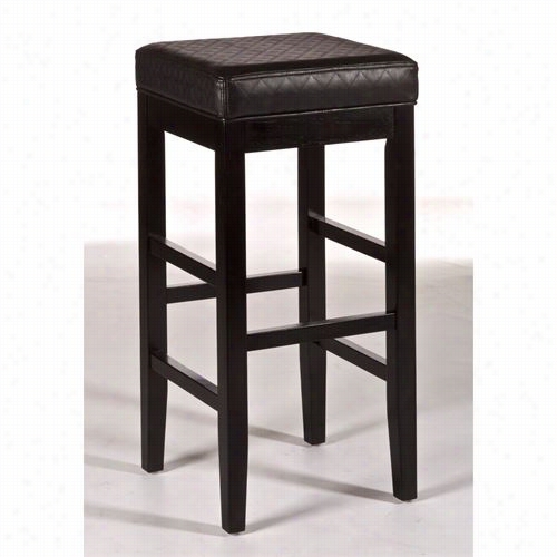 Hillsdale Furniture 5157-831 Hammond Non-swivel Backless Body Of Lawyers Stool I Nblack