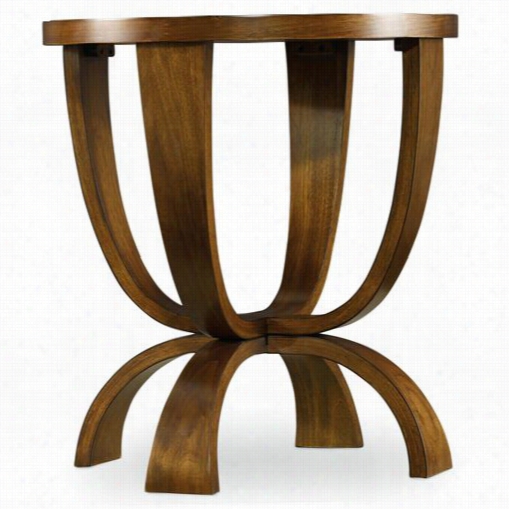 Hooker Furniture 5328-80114 Viewpoint Make Circular End Table In Medium Wood