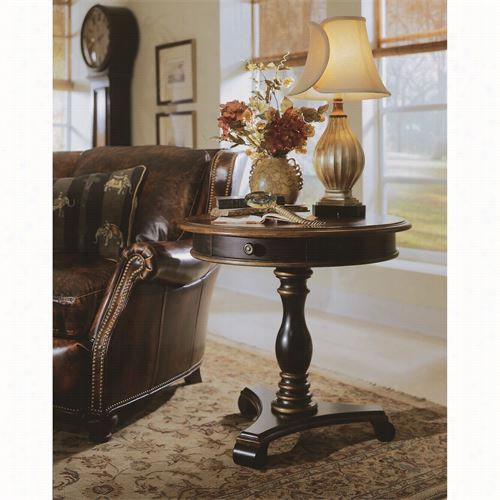 Hooker Furniture 864-50-103 Preston Ridge Pedestal Accent Table