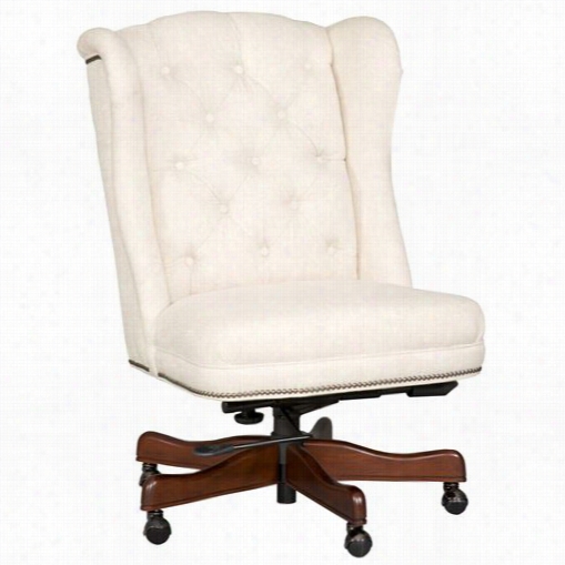 Hooker Furniture Ec401-080 Chateau Linen Executive Swivel Tilt Chair In Beige