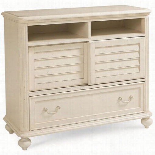 L Egacy Classi C Furniture 3510-2800 Haven Media Chestin Buttercream White