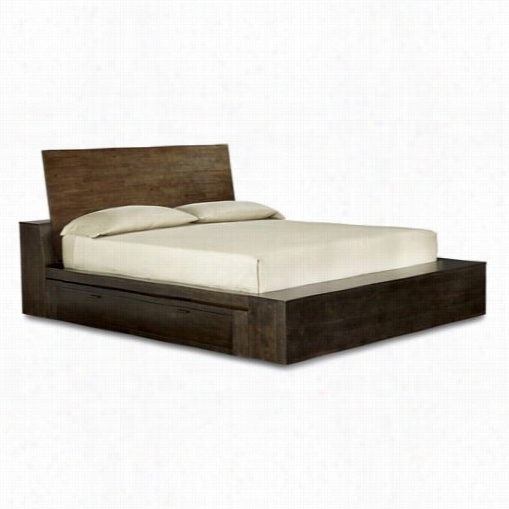 Bequest Classic Furniture 3600-4767k Kateri Plqtform Califoenia King Bed With Underbed  Storage Drawer On Single  Side