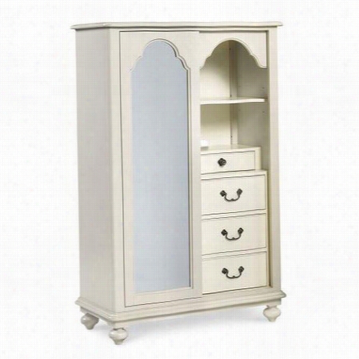 Legacyy Claassic Furniture 3823-2500 Wendy Bellissimo Signature Dressing Chest In Seashll White