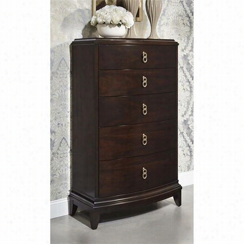 Legacy Laasoc Furniture 4450-2200 Sophia 5 Drawer Chest In Espresso