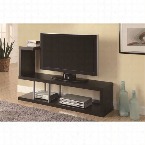 Monarch Specialties I255 Hollow Core 60""l Tv Console