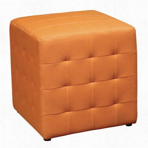 O Sp Designs Dtr15 Detour 15"" Fabric Cube Ottoman