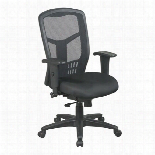 Prk Line Ii 90662 Progrid  Acute Back Manager's Chair Upon Adjustable Arms