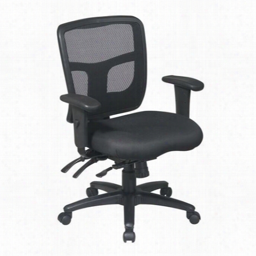 Proline Ii 92893 Progrid Back Mid Back Manager's Chair With Adjustable  Arms