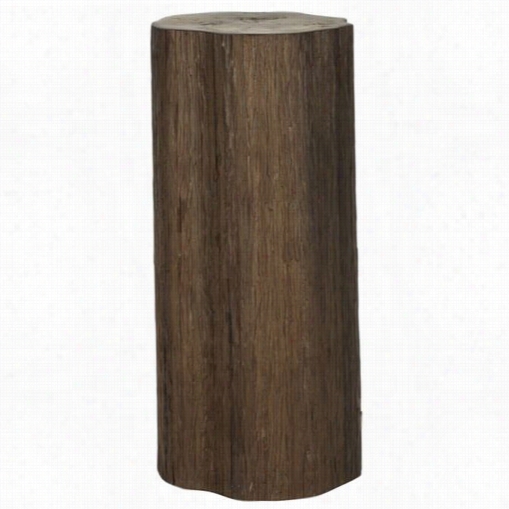 Safavieh Amh4622a Arnel Log Stool In Brow N