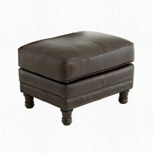 Steve Silver Ch860t Chateau Ottoman In Rich  Brown Cofee