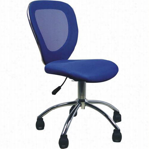 Techni Mobili Rta-q0030 Mesh Chrome Task Chair