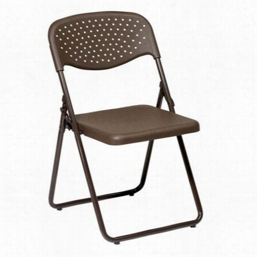 Worksmart  Fc8000n Folding Chair With Plastic Seat And Back And Frame