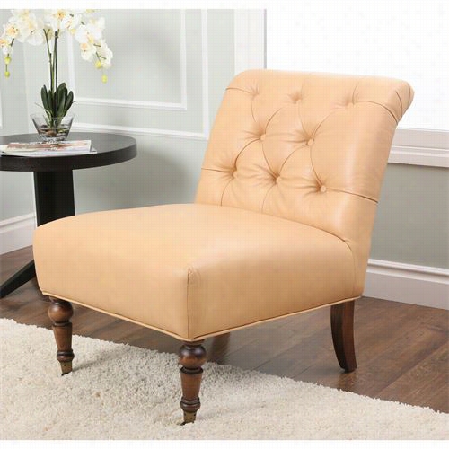 Abbyson Living Mp-3327l-cam Monic Apedersen Dalia Camel Tufted Leather Cair