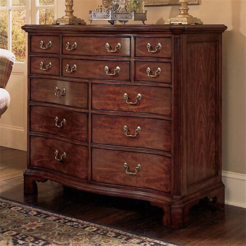 American Drew 791-220 Cherry Groe  45th Dressing Chest In Antique Cherry