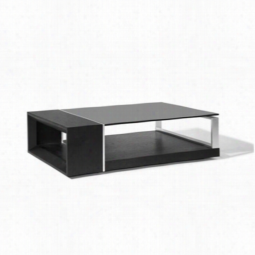 Beve1y Hills Furniture Treble-ct Trebpe Coffee Table In Black