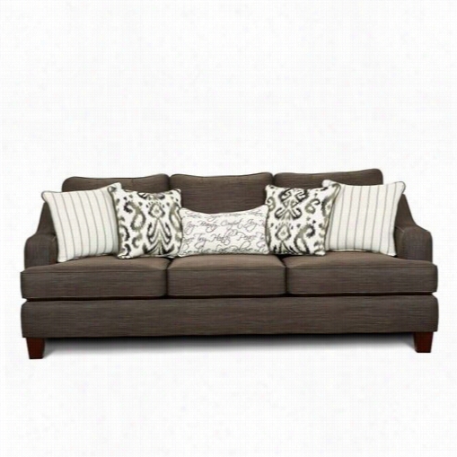 Chelsea Home Furniture Fs22310-kp Hope Sofa In Odin Pewter