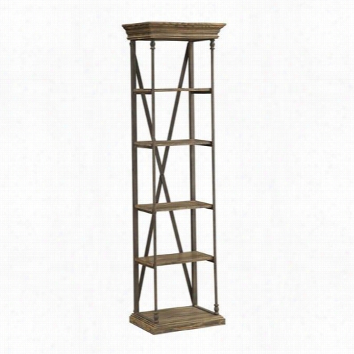 Coast To Coast 61626 25"" Etagere In Hylas Medium Brown