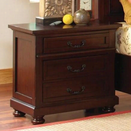 Coaster Furniture 200832 Hannah Night Stand With 3 Drawers