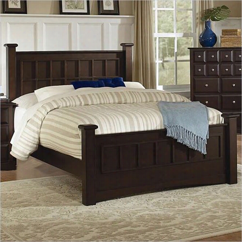Coaster Furniture 201381kw Harbor California King Array Post Bed In Cappuccino