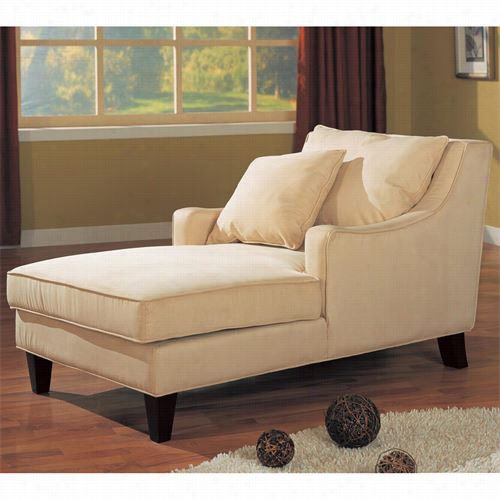 Coaster Furinture 500029 Microfiber Chaise Lounge