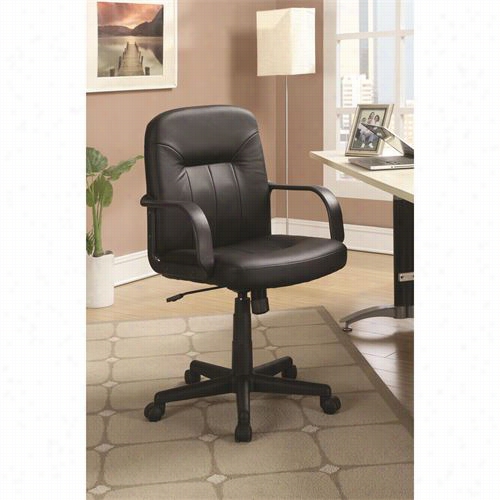 Coaster Furniture 800049 Csaual Office Task Chairman In Black