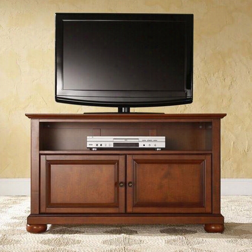 Crosley Furnifure Kf20003ach Alexandria 42"" Ttv Stand In Classiic Cherry Finish