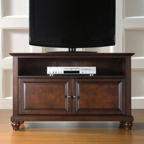 Crosley Furniture Kf10003dma Cambridge 42"" Tv Stand I Nvintage Mahogany Finish