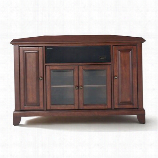 Crosley Furniture Kf1006casma Newport 48"&quit; Corner Aroundsound Tv Stand In Vintage Mahoggany