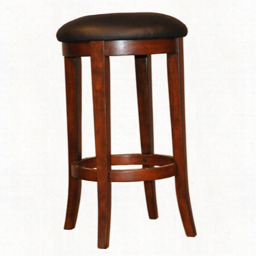 Eci Furniture 1235-35-blbs Guinness Backless Stool In Distressd Walnut - Set Of 2