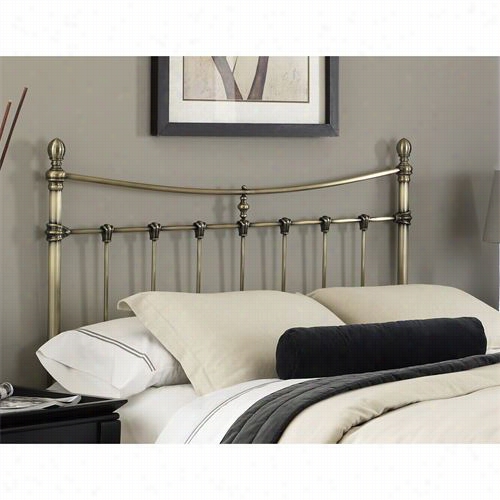 Fashion Bed Group 3b2z48 Leighton Antique Brass Full Headbaord