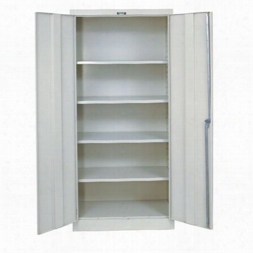 Hallowell 815s18a 36""w X 18"&quotd X 78"& Quot;h 80 0 Sdries Single Tier Double So Lid Dior 1-wide Assembled Sta Tionary Storage Cabinet