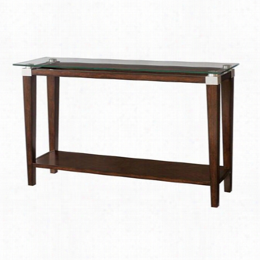 Hammary 247-925 Solittaire Sofa Table In Rich Dark Brown