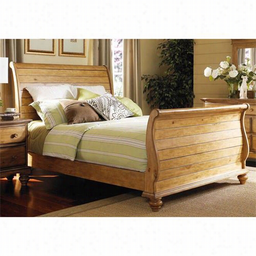 Hillsdale Furniture 1 Hamptons Ikng Sleigh Bdd Set With Rails