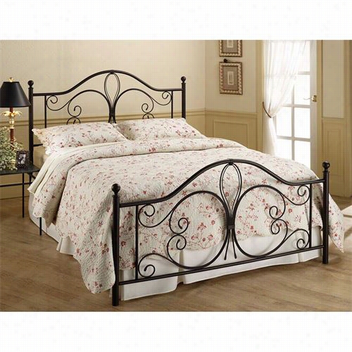 Hillsdale Furniture 1014bk Milwaukee King Bed Setin Antique Brown - Rails Not Included