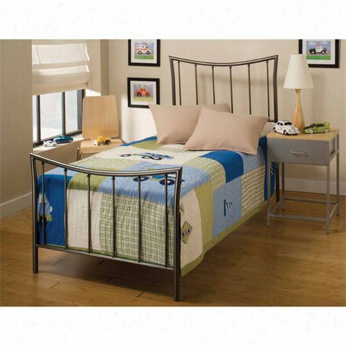 Hillsdale Furniture 1333btwr Edgewood Duoo Panel Twib Bed