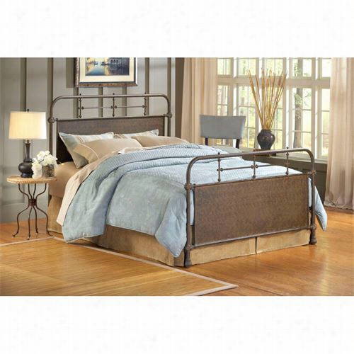 Hillsdla E Furniture 1502btwr Kensington Twin Bed Set In Old Rust