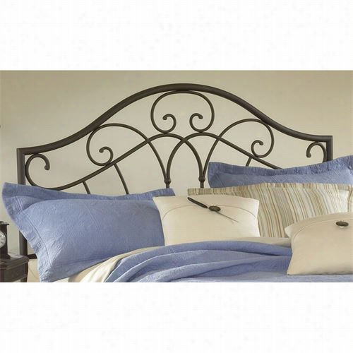 Hillsdale Equipage 1544-490 Josephine Full/queen Headboard In Metallic Brown - Rails Not Included