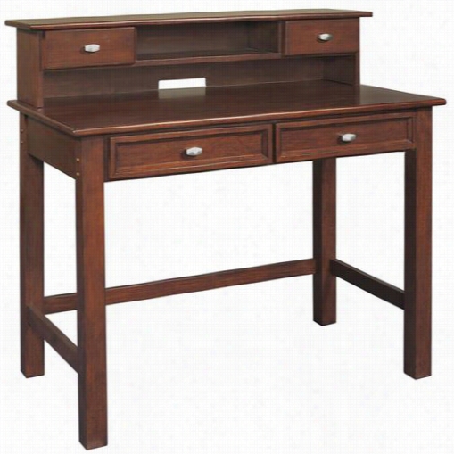 Home Styles 5532-162 Hanover Student Desk/chest Combo In Chherry