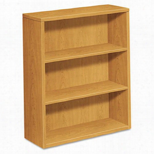 Hon Industries Hon105533 10500 Esries 3 Shelf Lmainate Bookcase