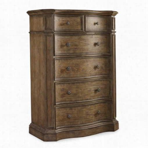 Hooker Furniture 5291-90010 Solana Six Drawer Chest In Light Wood