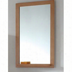 Infurniture Wb-14168am 21-2/3"" Mirror In Res  Oak And Walnut