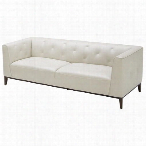 J&am;pm Furniture 18 051-s Amelia Sofa In White Lacquer