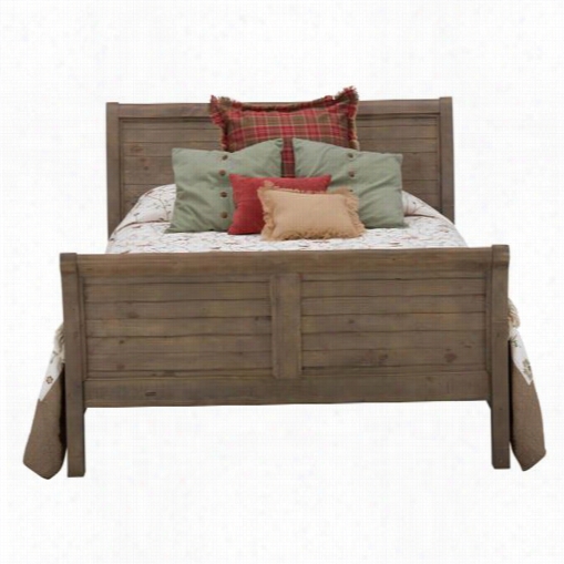 Jofran 943-85-943-86-943-87 Slatwr Millq Ueen Sleigh Bed