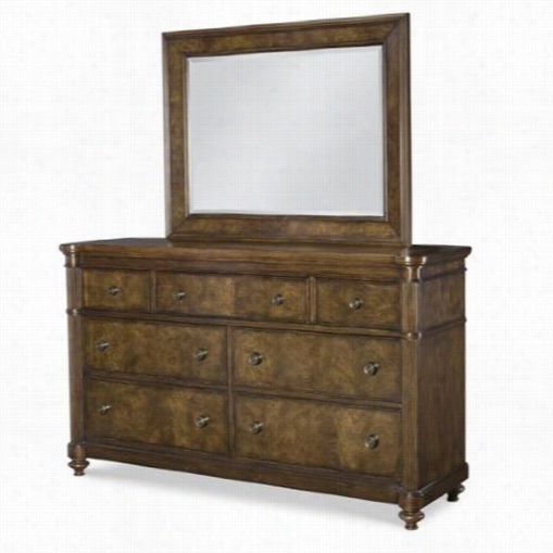 Legacy Classic Furniture 5200-0400-52200-1200 Barrington Farmsc Omplete Dresser With Mirror In Classic