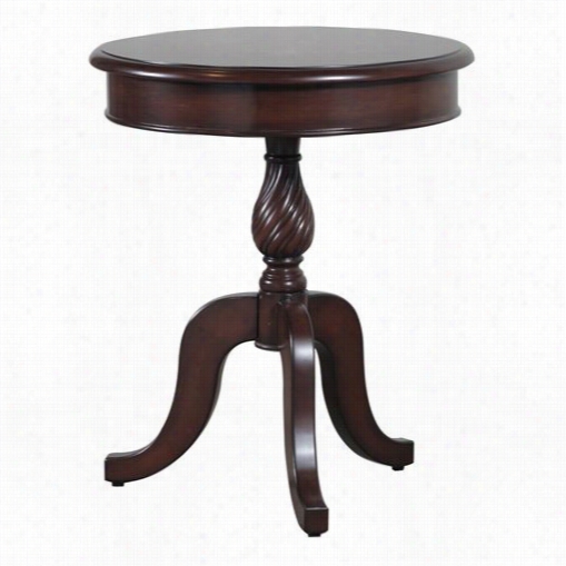 Powell Furniture 14bo7029ch Bombay Round Surface End Table