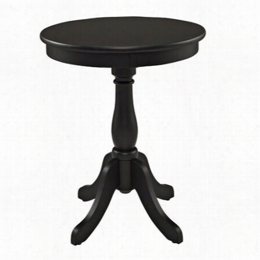 Powell Furniture 271-353 Round Accent Table In Black